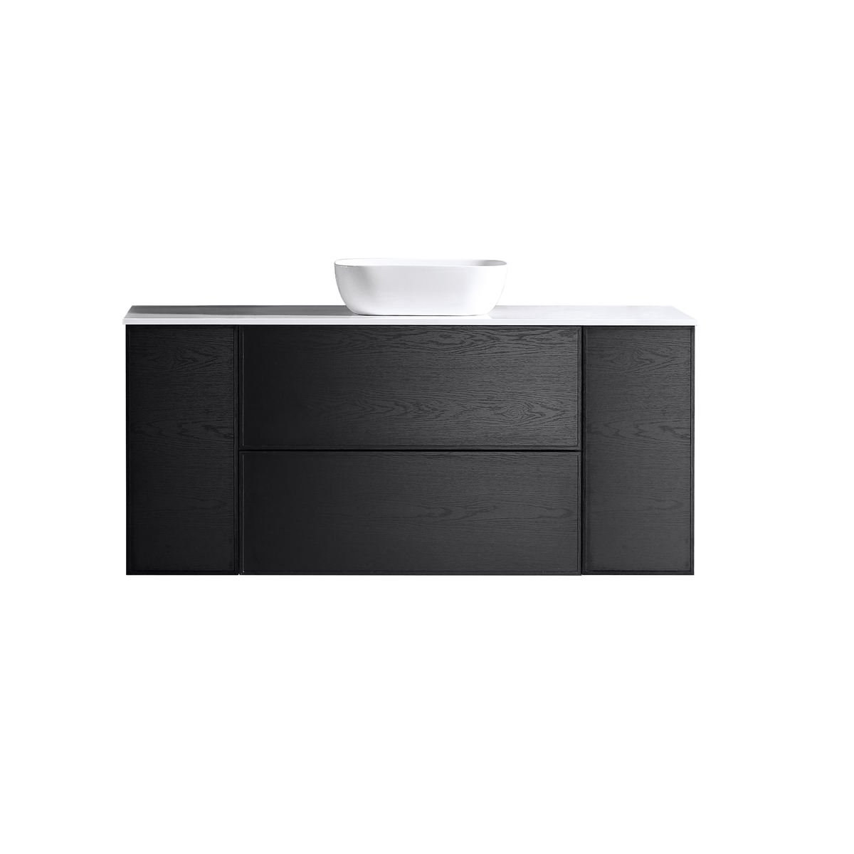 MELA MILANO 1500 Wall Hung Vanity with 2 Doors & Drawers