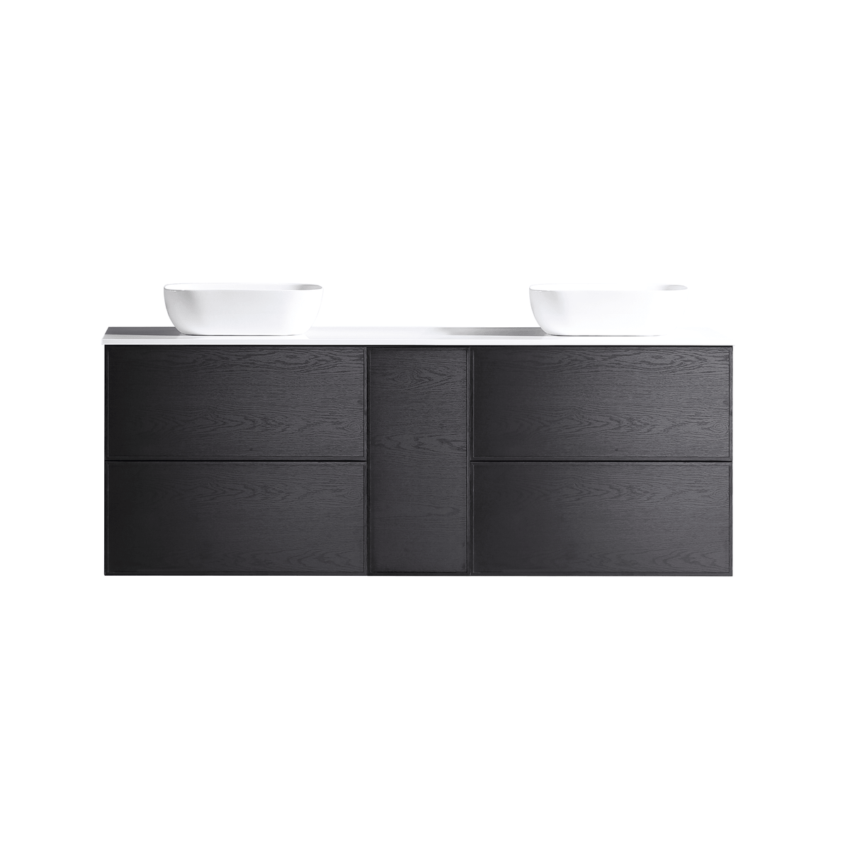 MELA MILANO 1800 Wall Hung Vanity with Door & 2 Drawers