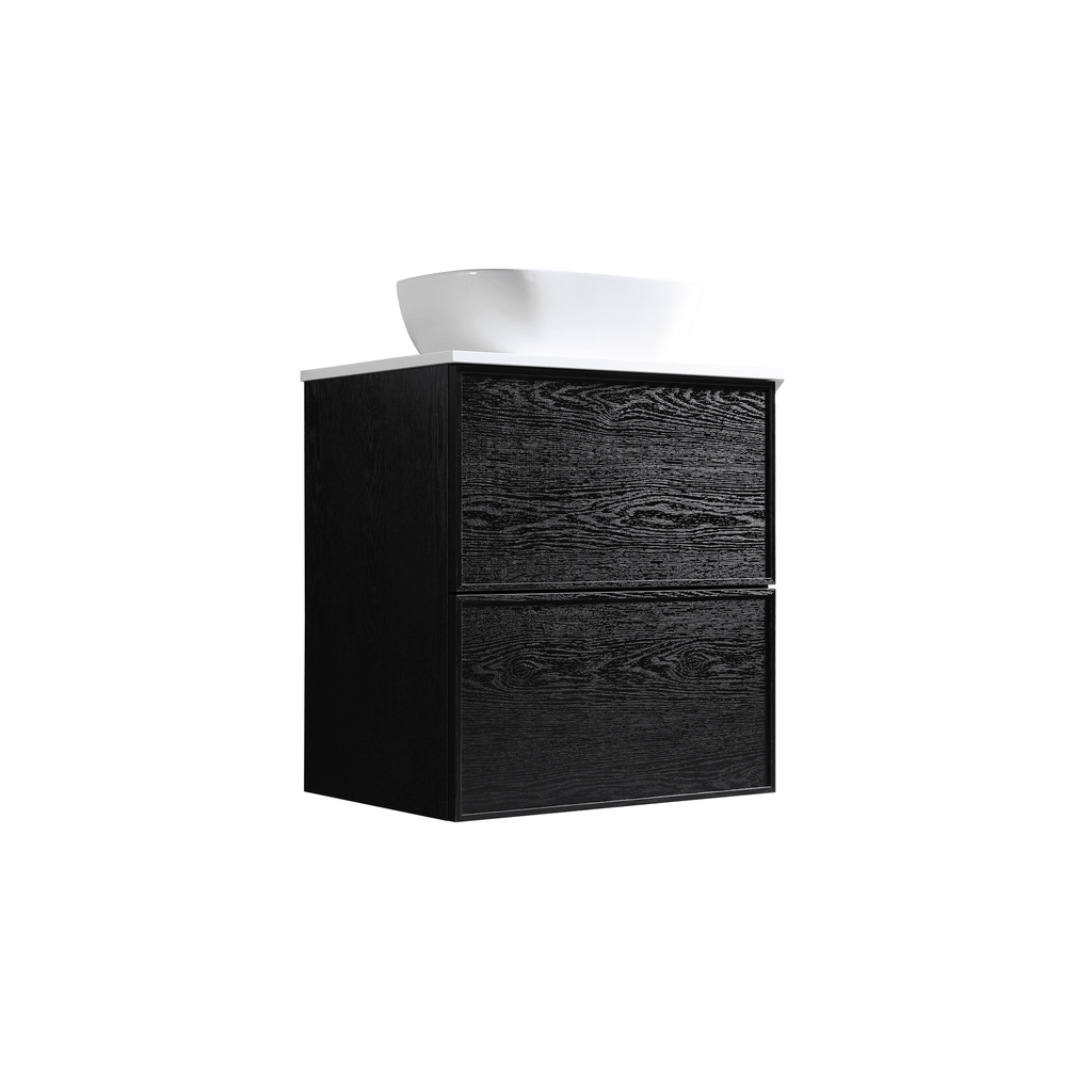 MELA MILANO 600 Wall Hung Vanity with Drawers, view 3