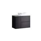 MELA MILANO 900 Wall Hung Vanity with Door & Drawers, view 3