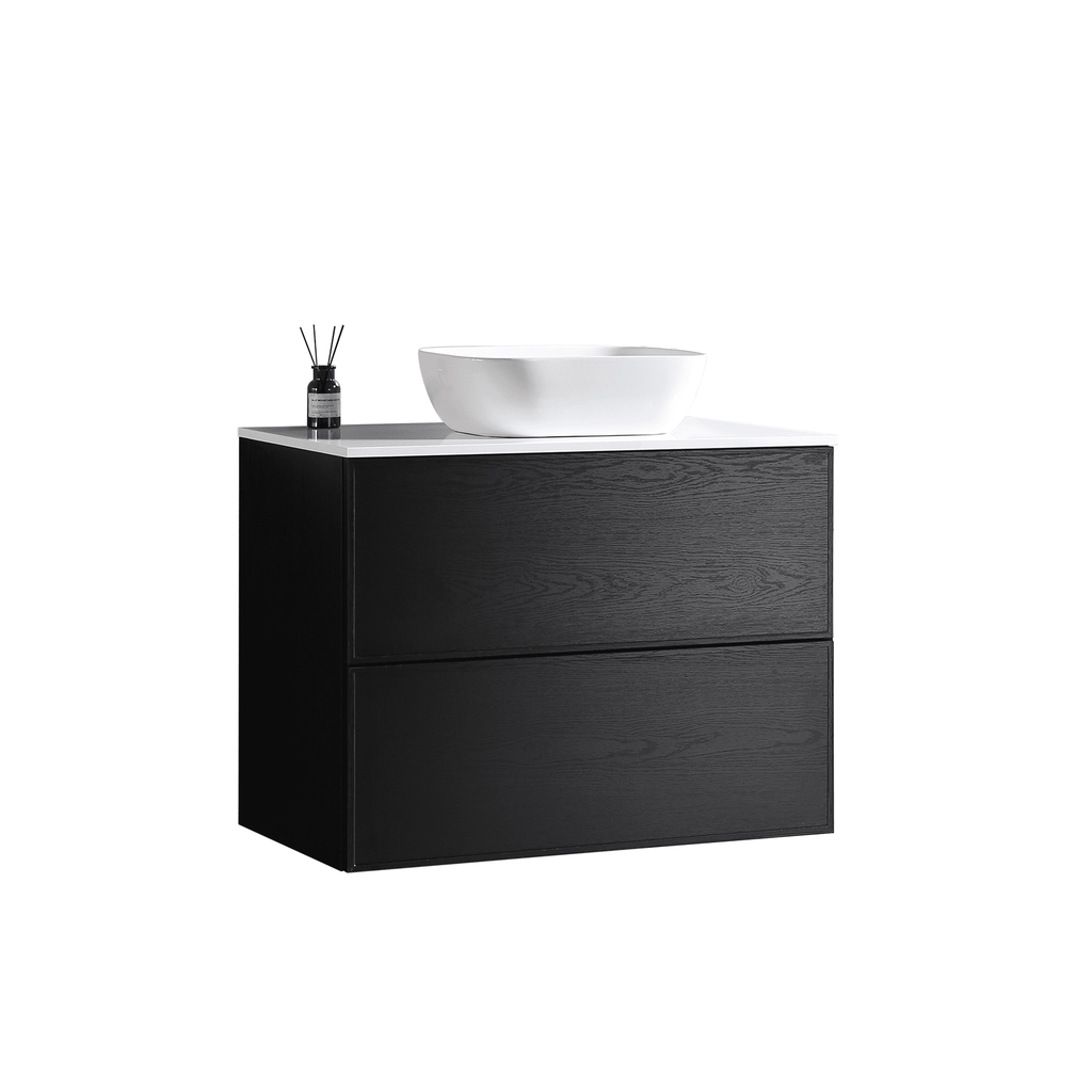 MELA MILANO 900 Wall Hung Vanity with Drawers, view 3