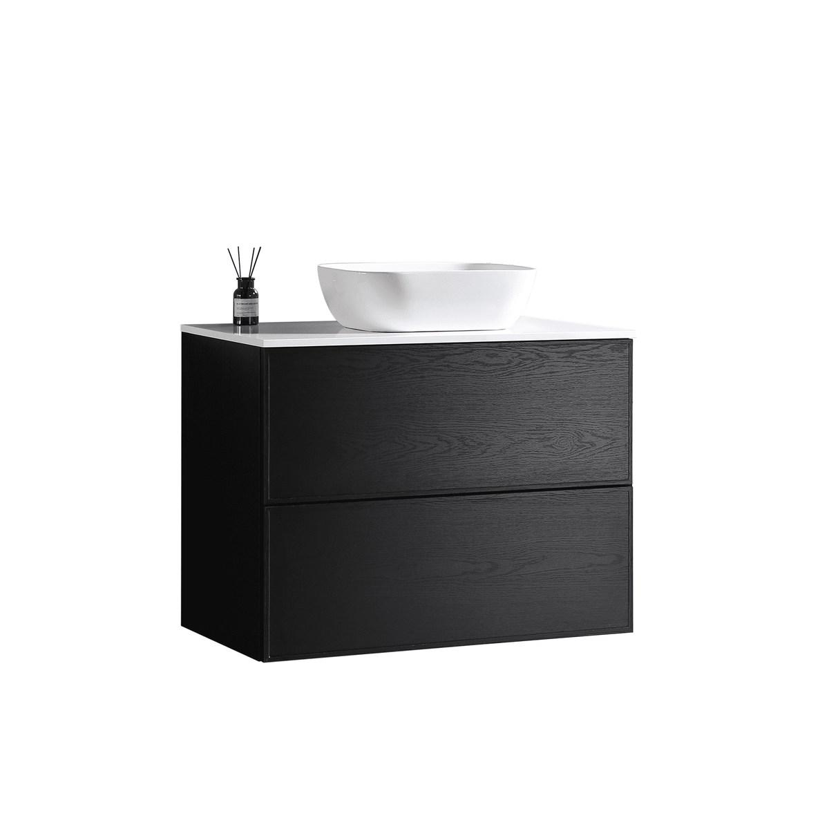 MELA MILANO 900 Wall Hung Vanity with Drawers, view 3