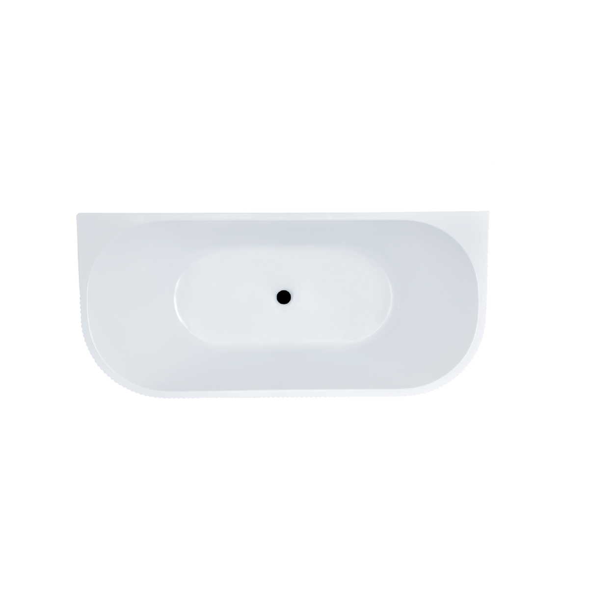 MELA MIZO 1700 Fluted Back to Wall Freestanding Bath detail