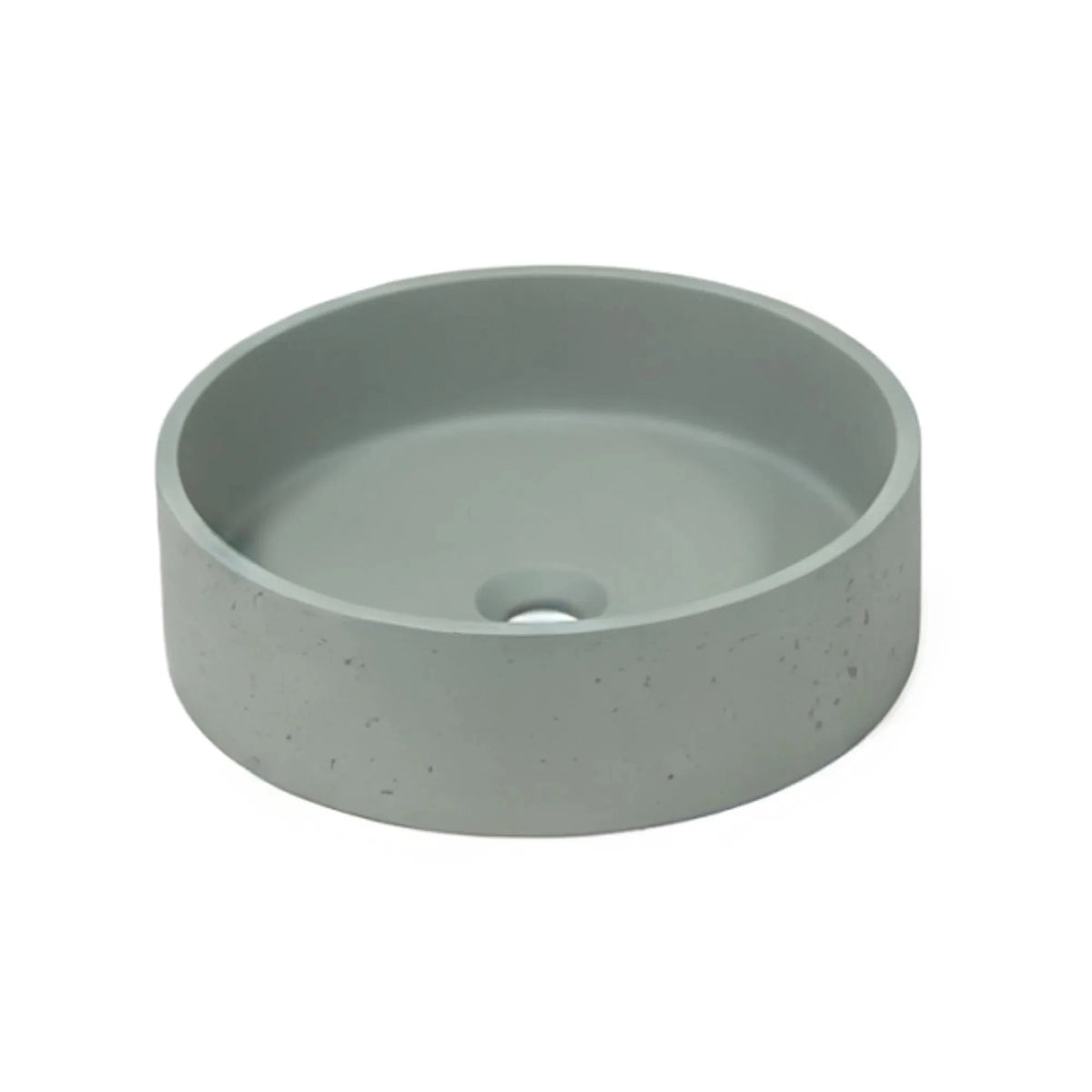 MELA NUDA Above Counter Concrete Basin in Sage