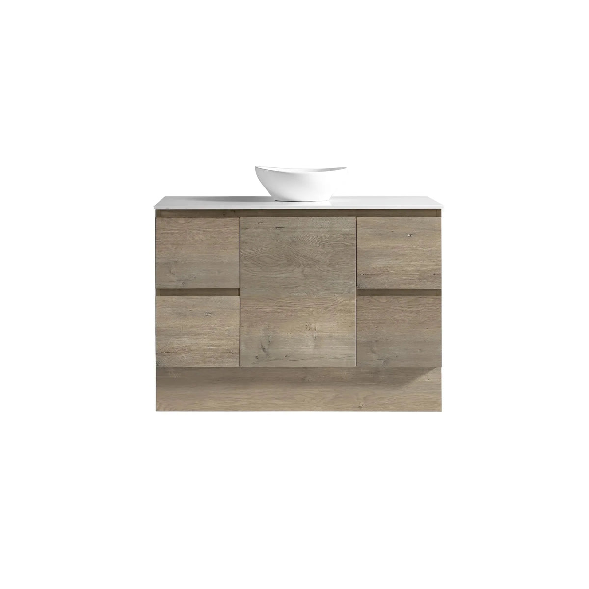 MELA PADDY 1200 Wall Hung Vanity in Sorrento Oak