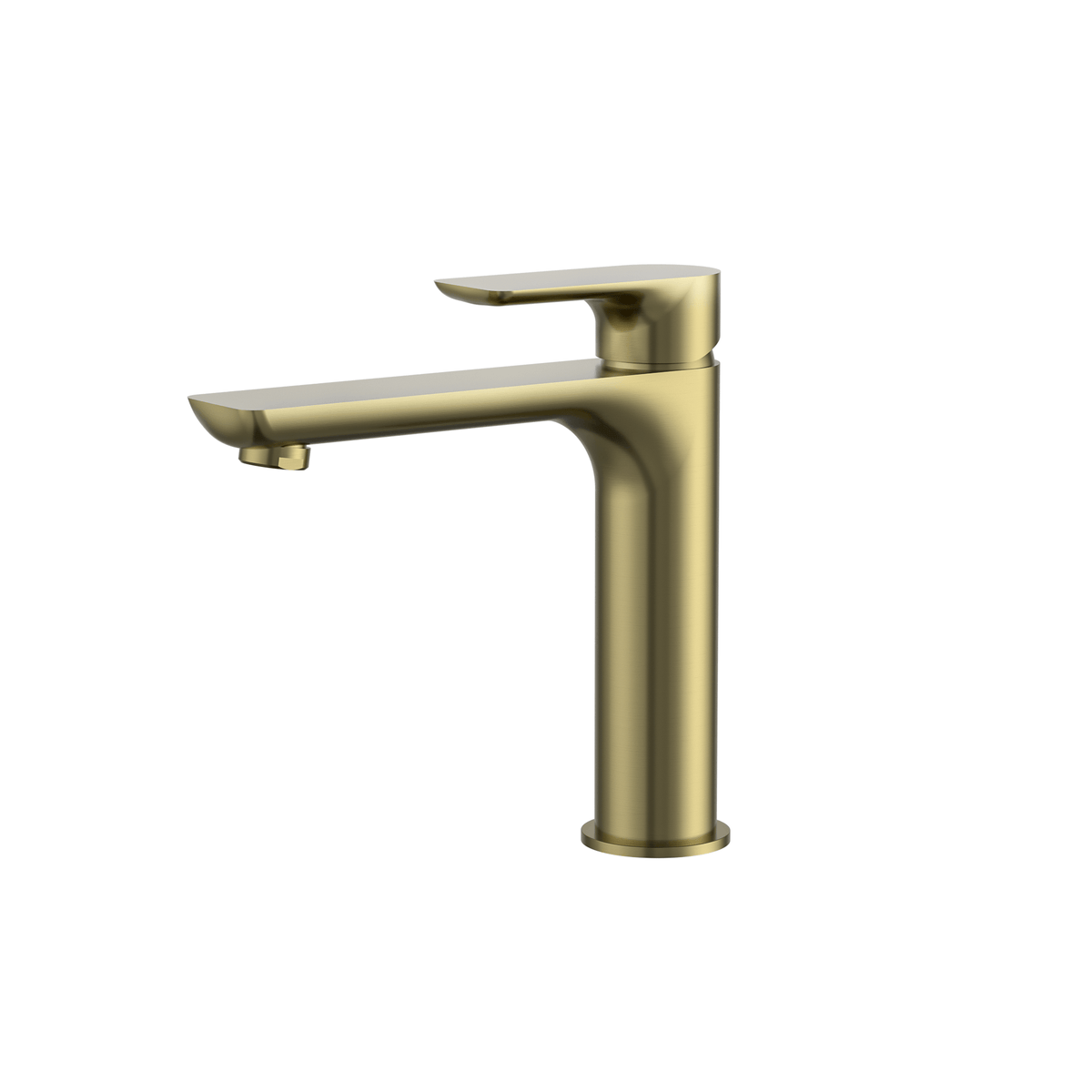 MELA PALCO Medium Basin Mixer in Brushed Brass