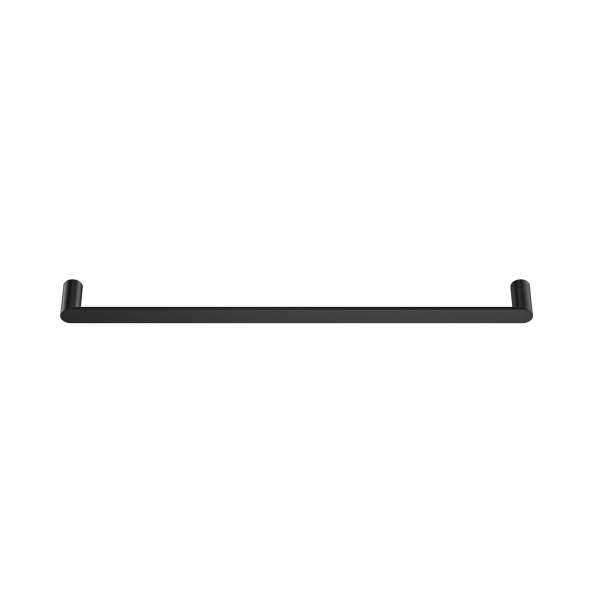MELA PALCO / RONDO 600 Single Towel Rail in Matt Black, view 3
