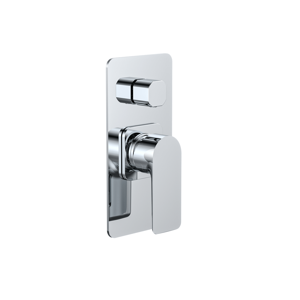 MELA PALCO Wall Mixer with Diverter in Chrome, view 2