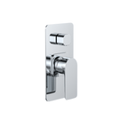 MELA PALCO Wall Mixer with Diverter in Chrome, view 2