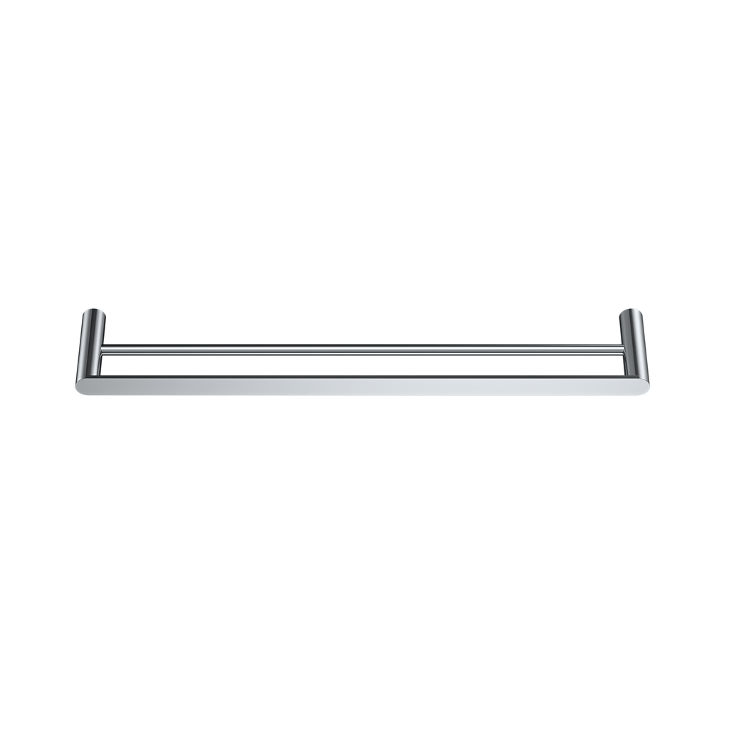 MELA PALCO / RONDO 600 Double Towel Rail in Chrome, view 3