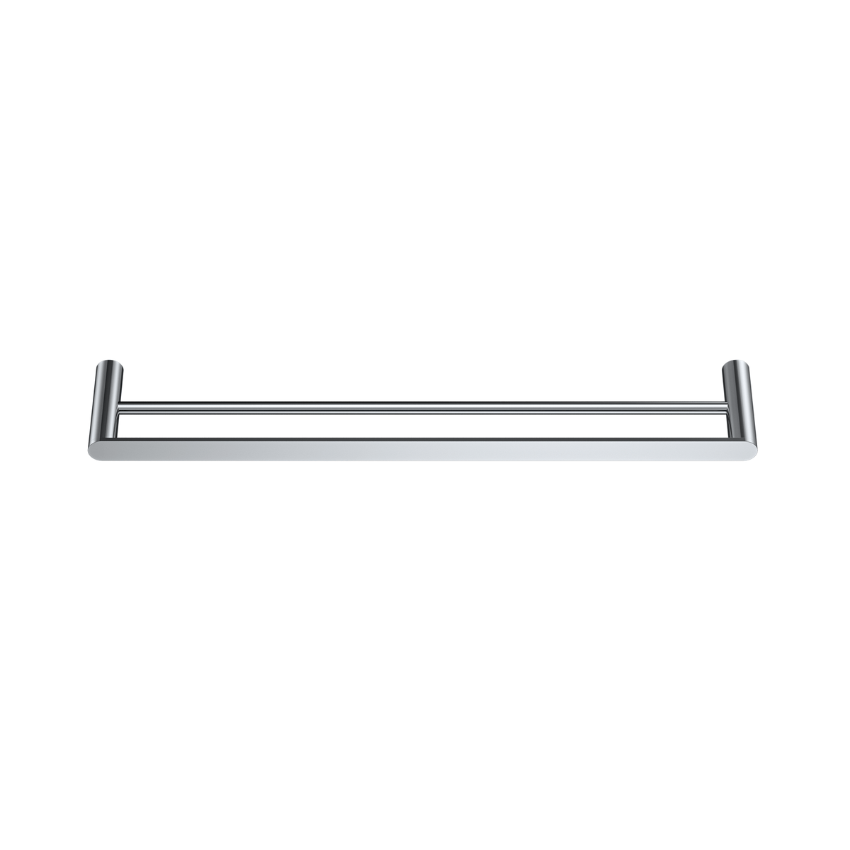 MELA PALCO / RONDO 600 Double Towel Rail in Chrome, view 3