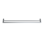 MELA PALCO / RONDO 800 Double Towel Rail in Chrome, view 3