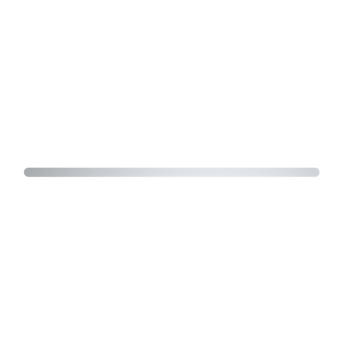 MELA PALCO / RONDO 800 Single Towel Rail in Chrome, view 2