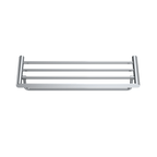 MELA PALCO / RONDO Bath Towel Shelf in Chrome, view 2