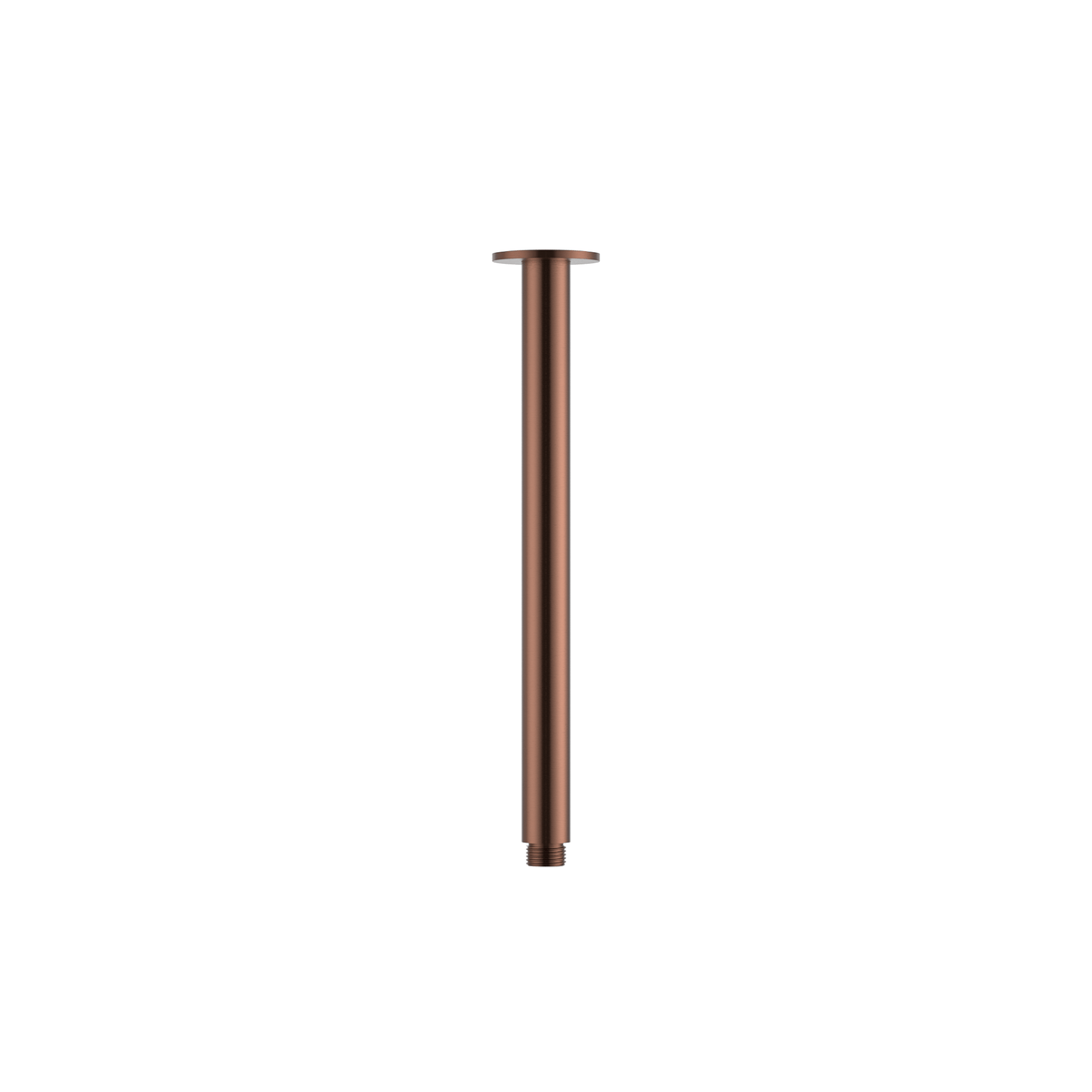 MELA PALCO / RONDO Ceiling Shower Arm in Brushed Copper