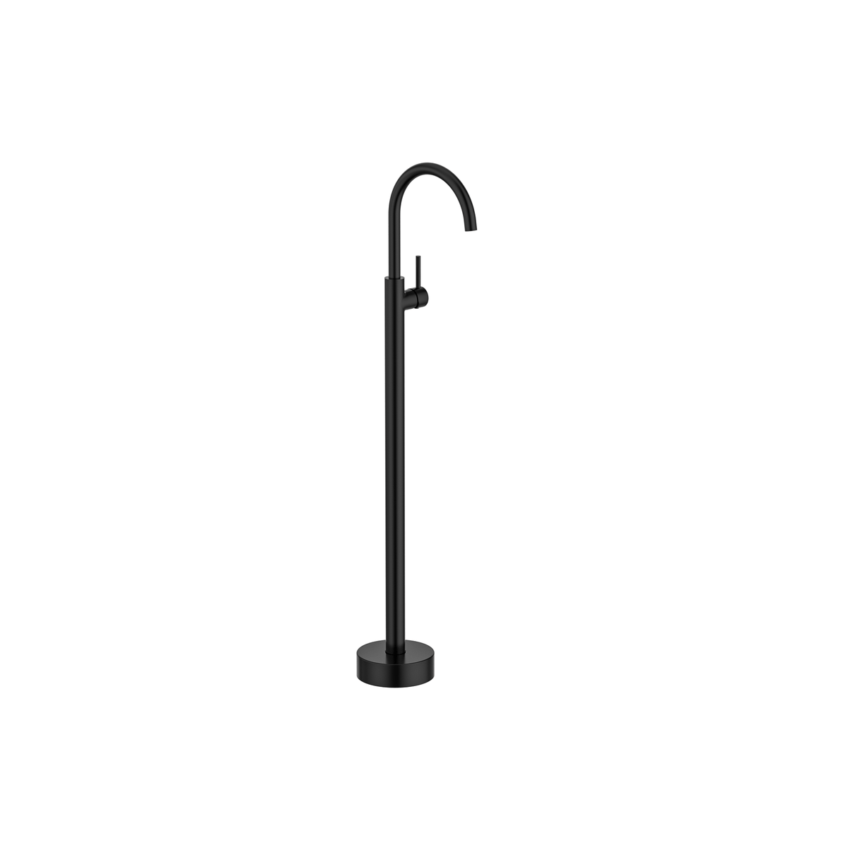 MELA PALCO / RONDO Free Standing Bath Mixer in Matt Black