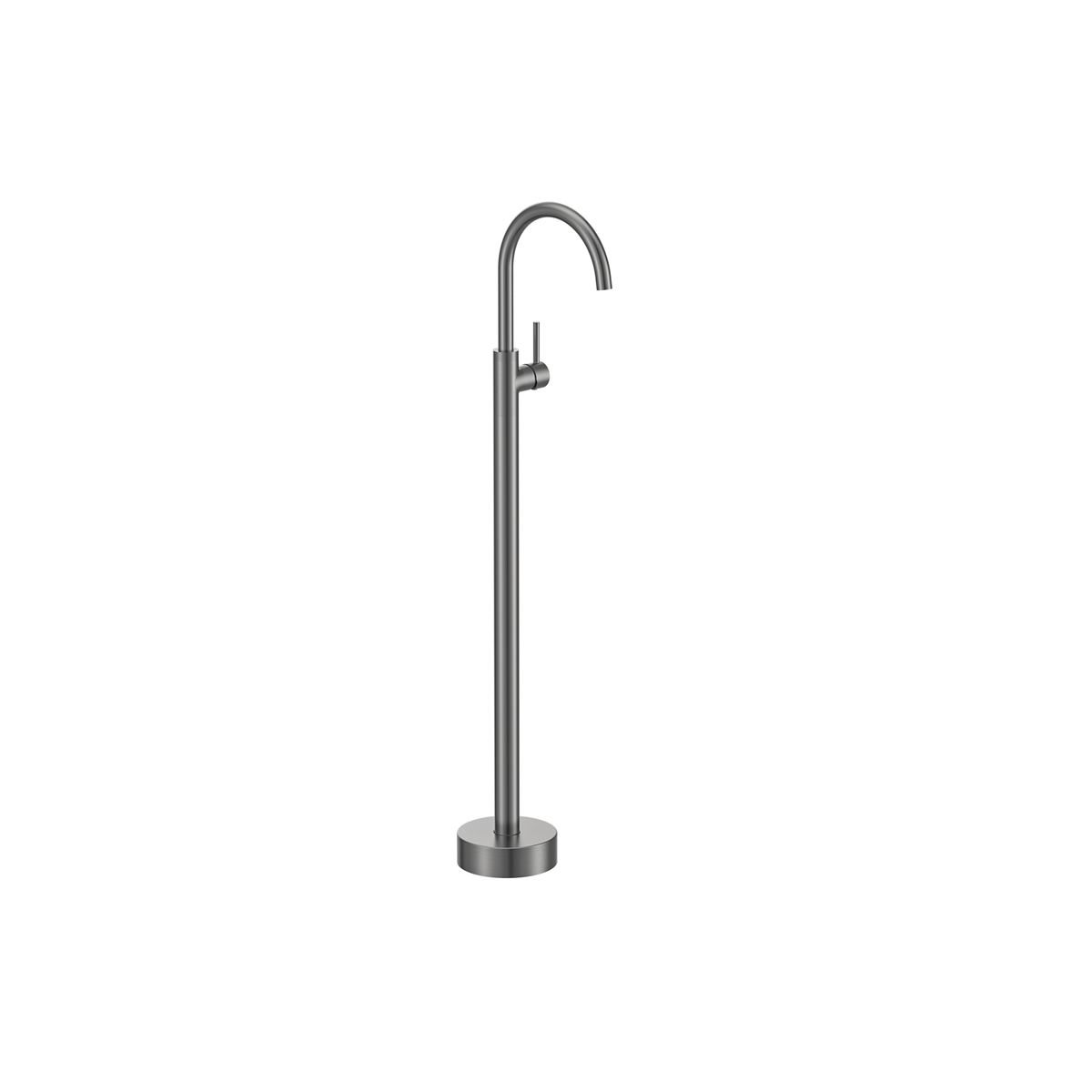 MELA PALCO / RONDO Free Standing Bath Mixer in Brushed Nickel