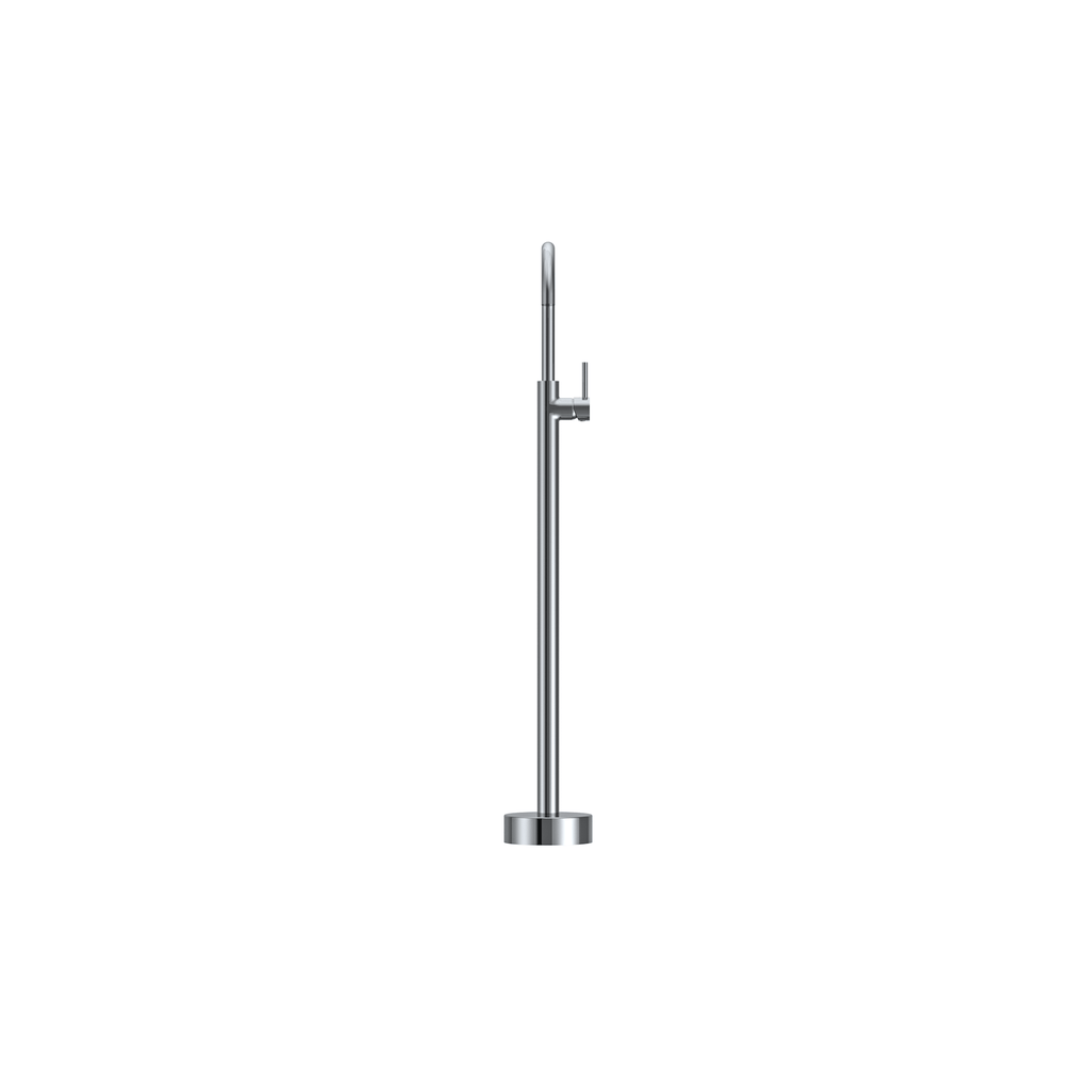 MELA PALCO / RONDO Free Standing Bath Mixer in Chrome, view 3