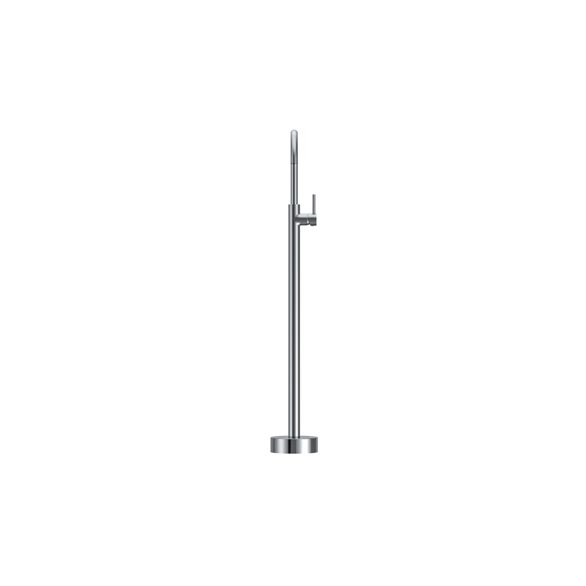 MELA PALCO / RONDO Free Standing Bath Mixer in Chrome, view 3