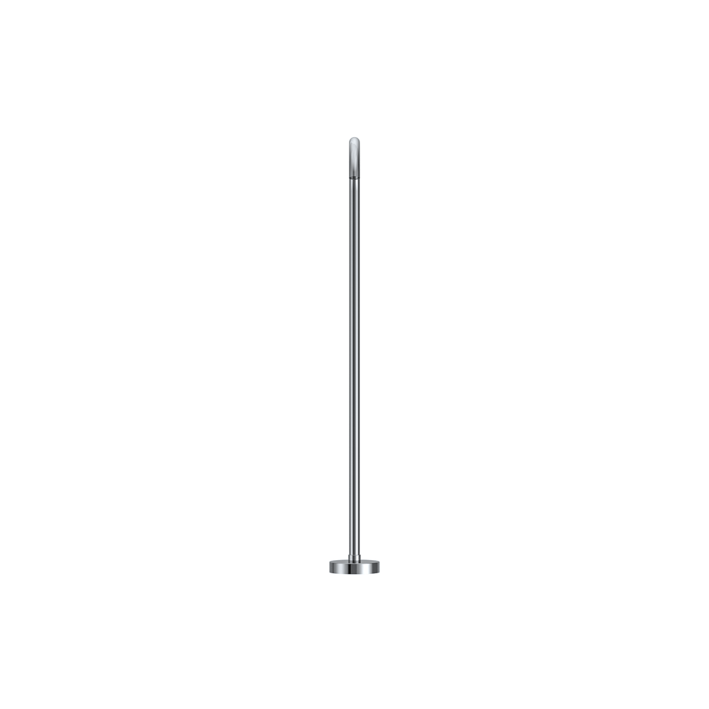 MELA PALCO / RONDO Free Standing Bath Spout in Chrome, view 3