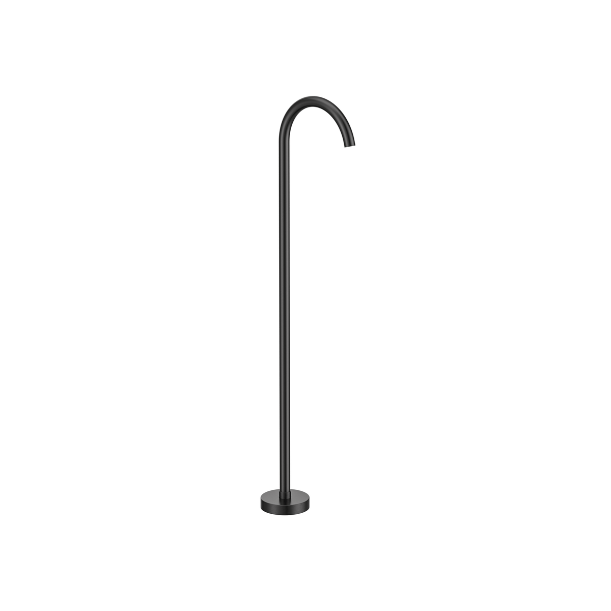 MELA PALCO / RONDO Free Standing Bath Spout in Gun Metal