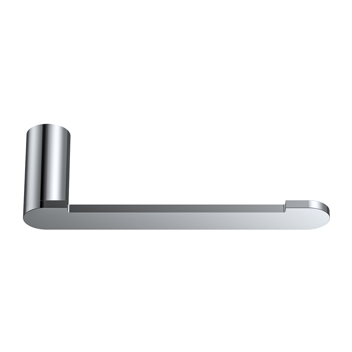MELA PALCO / RONDO Paper Holder in Chrome, view 3