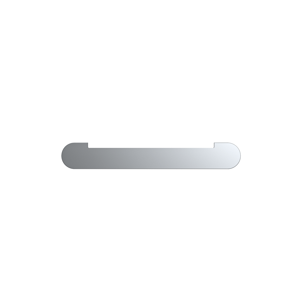 MELA PALCO / RONDO Paper Holder in Chrome, view 2