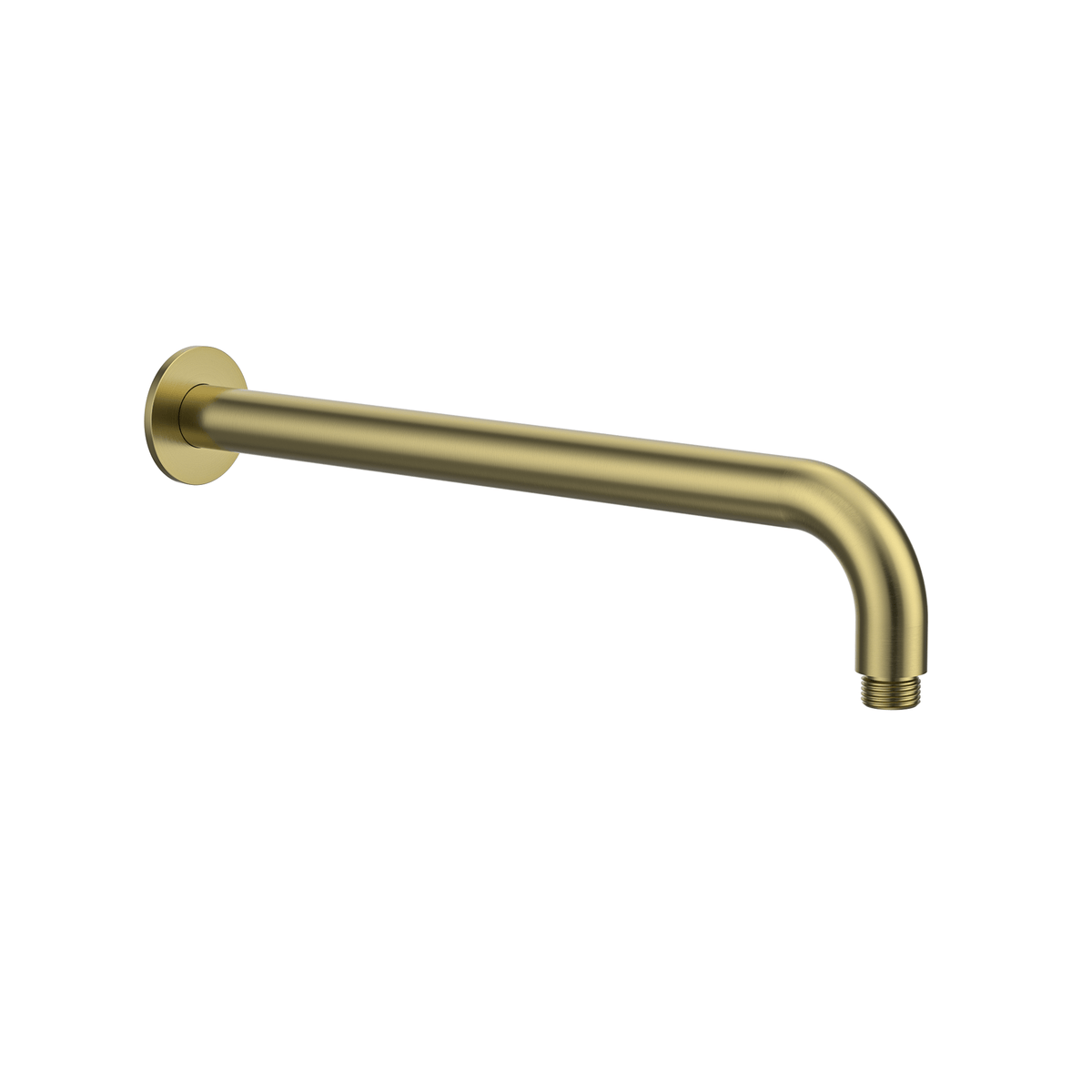 MELA PALCO / RONDO Straight Shower Arm in Brushed Brass