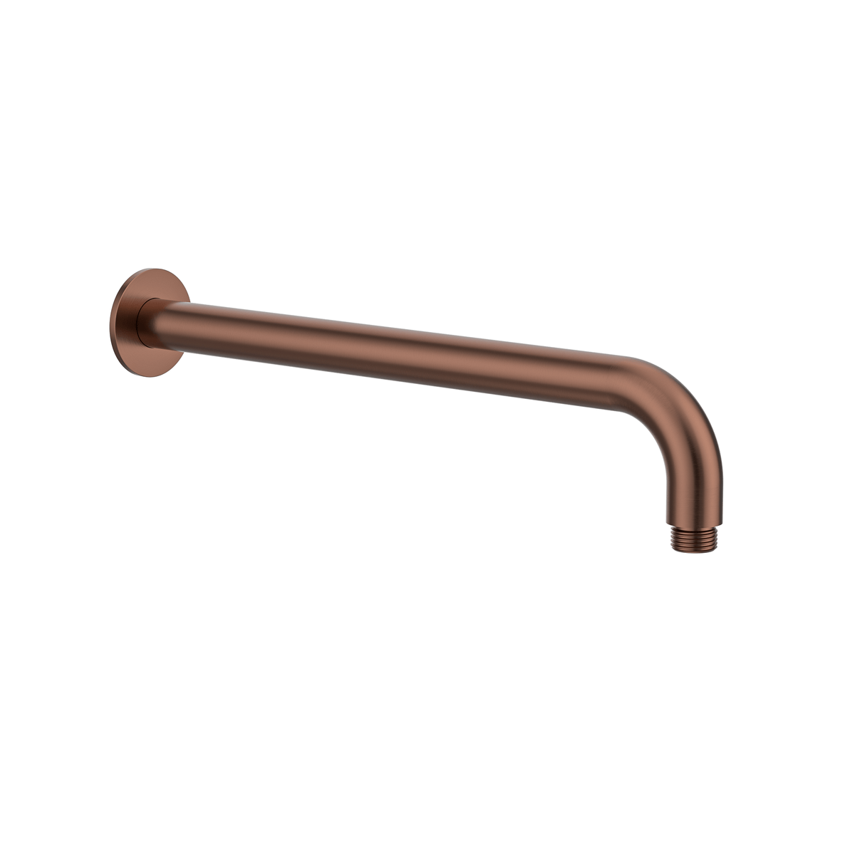 MELA PALCO / RONDO Straight Shower Arm in Brushed Copper
