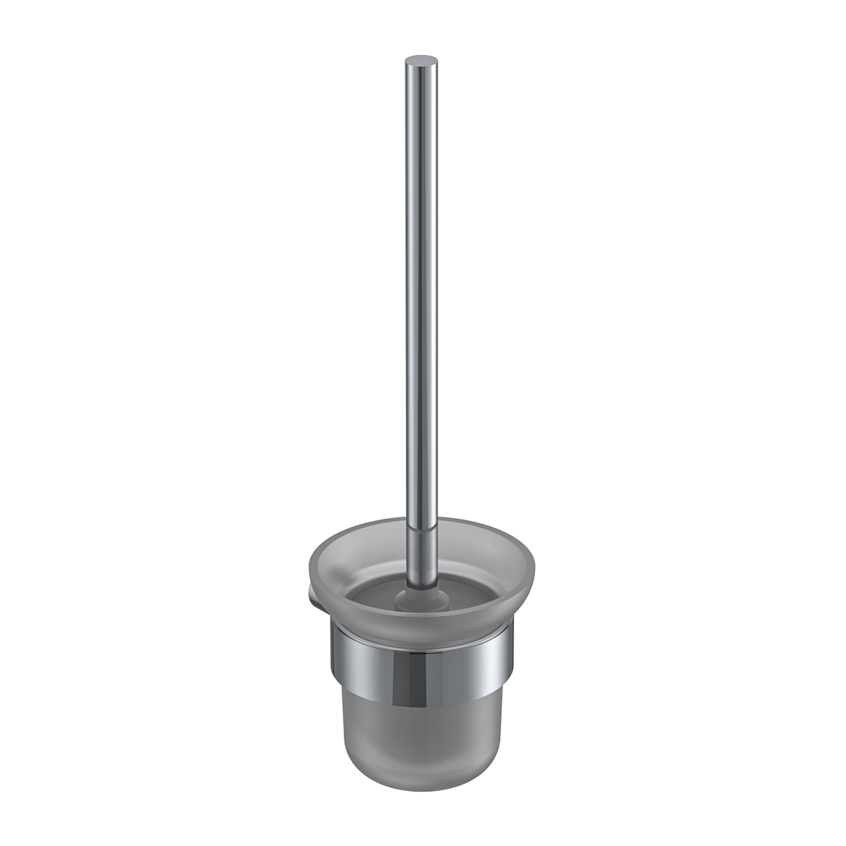 MELA PALCO/RONDO Toilet Brush Holder in Chrome, view 2