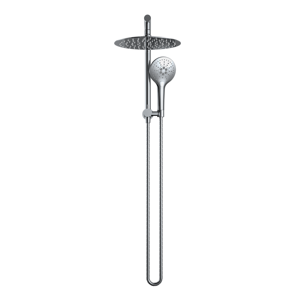 MELA PALCO / RONDO Combination Shower Set without Rail in Chrome, view 3