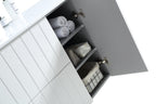 MELA PASTEL 1350 Wall Hung Vanity with 2 Doors & 2 Drawers, view 3