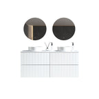 MELA PASTEL 1800 Wall Hung Vanity with Drawers