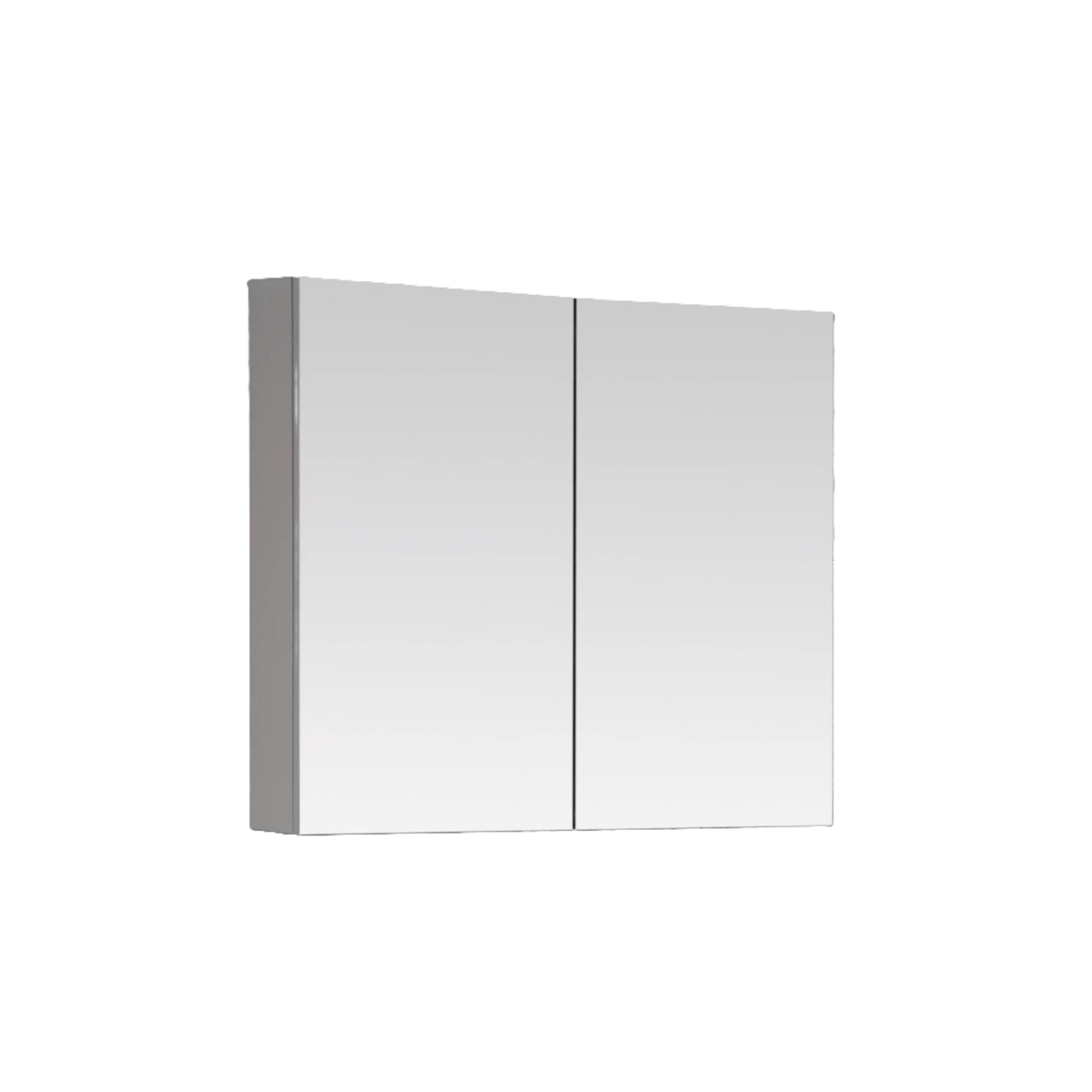 MELA PORTER Mirror Cabinet in 600mm / Gloss White