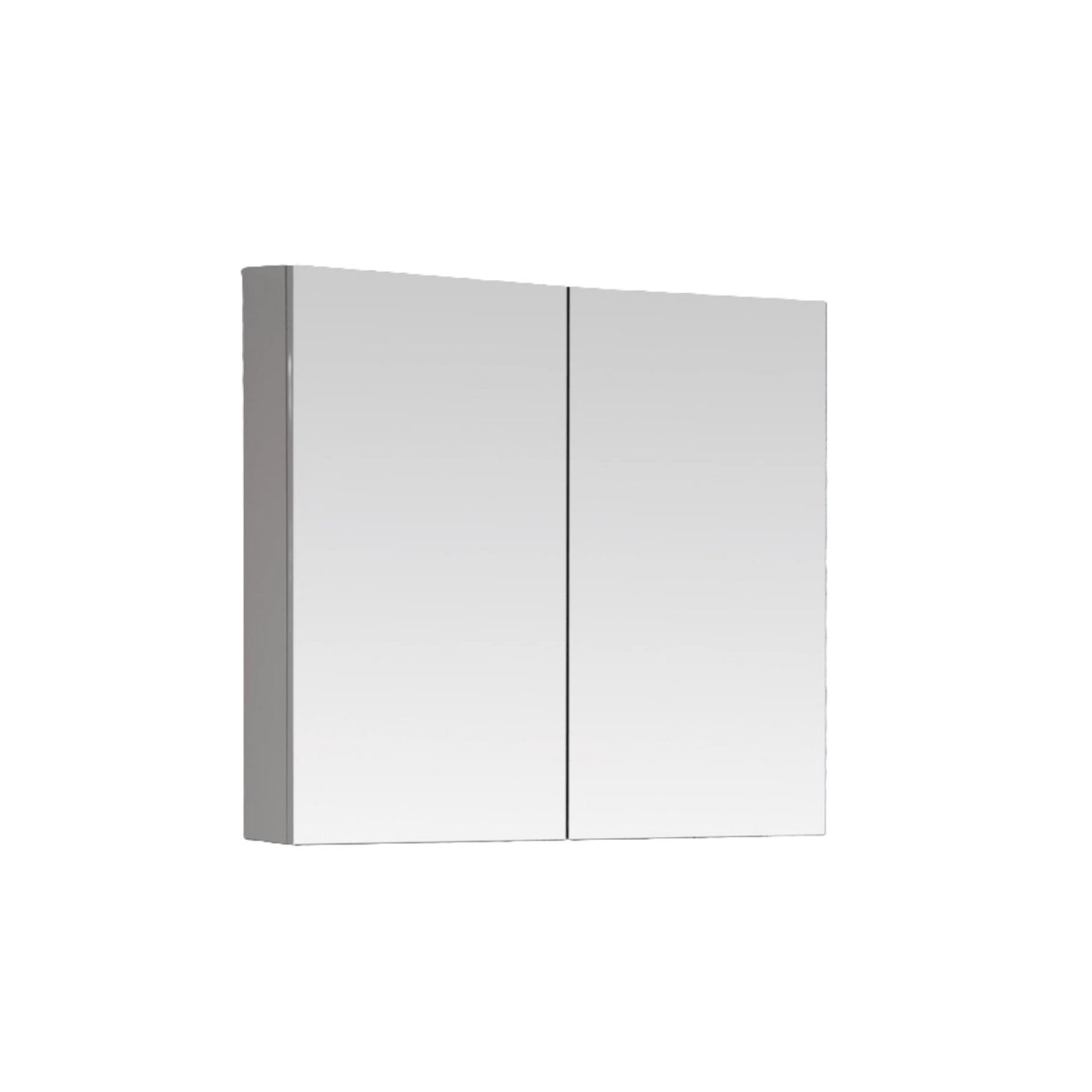 MELA PORTER Mirror Cabinet in 750mm / Gloss White