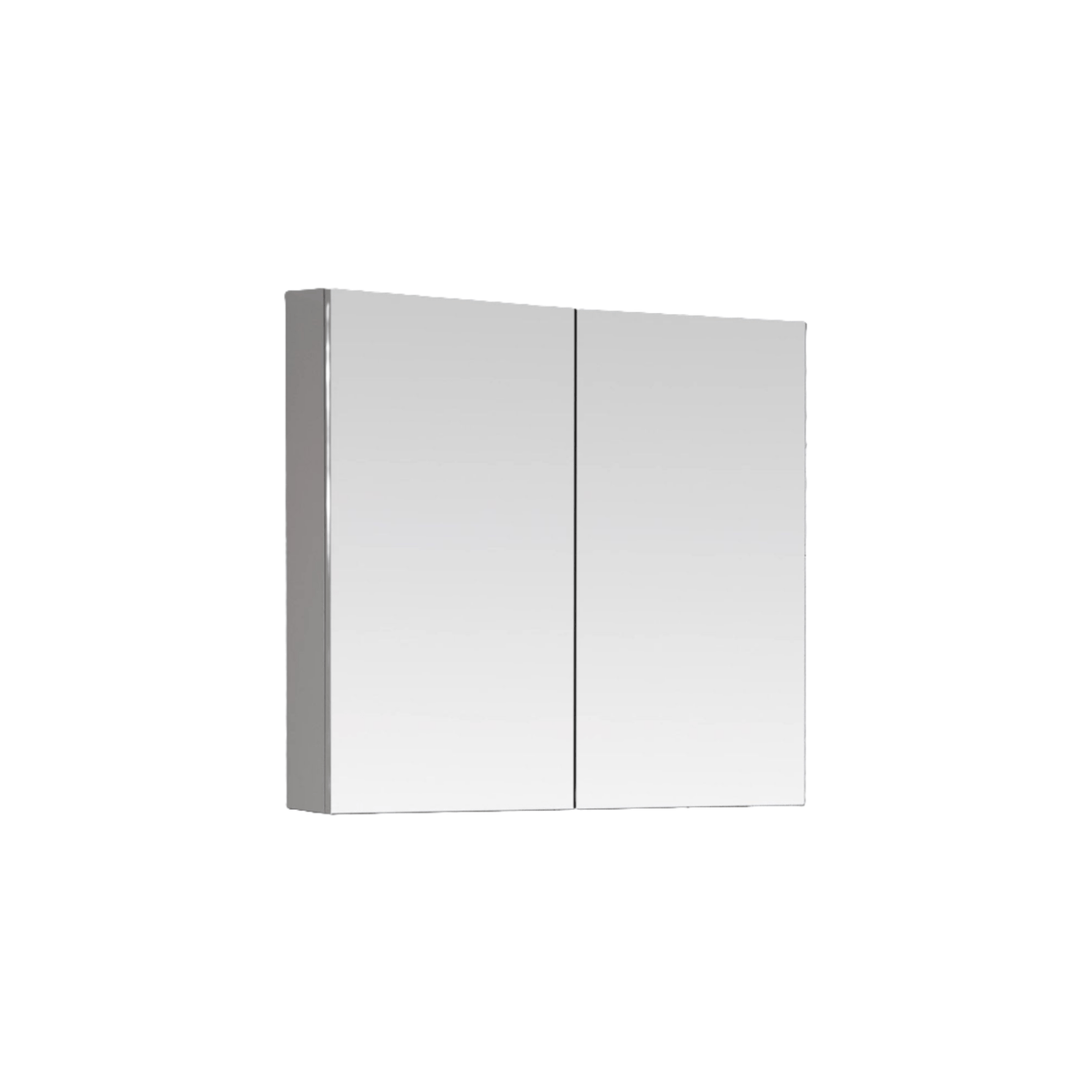 MELA PORTER Mirror Cabinet in 900mm / Gloss White