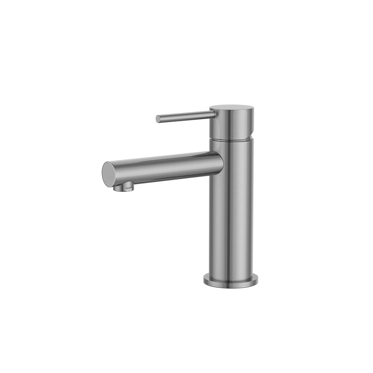MELA RONDO Basin Mixer in Brushed Nickel