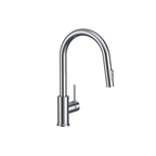 MELA RONDO Pull Out Sink Mixer in Chrome, view 2