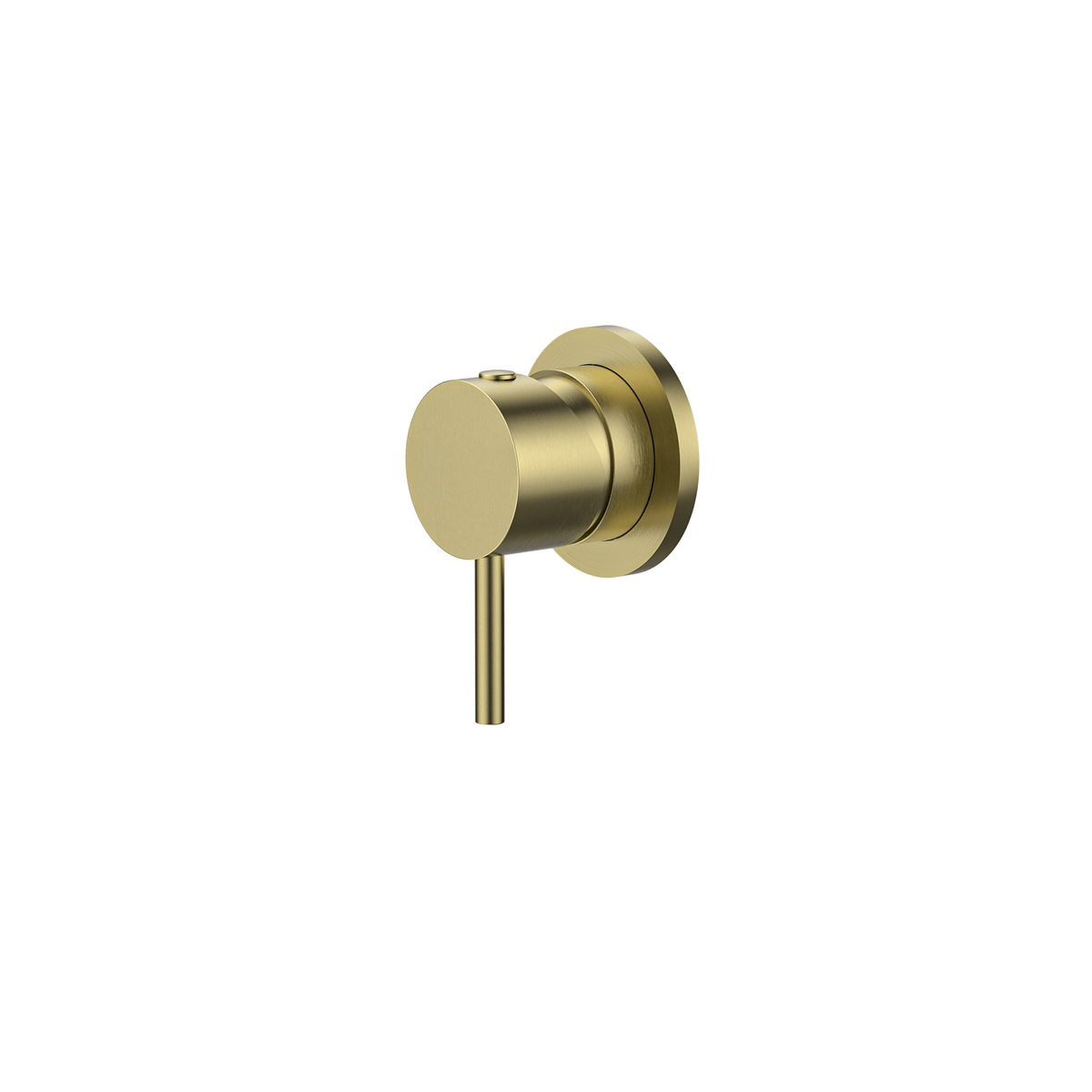 MELA RONDO Wall Mixer in Brushed Brass