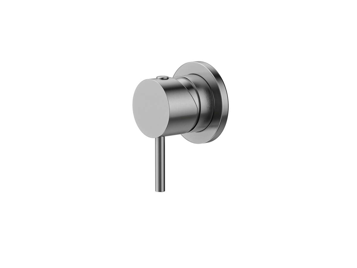 MELA RONDO Wall Mixer in Brushed Nickel