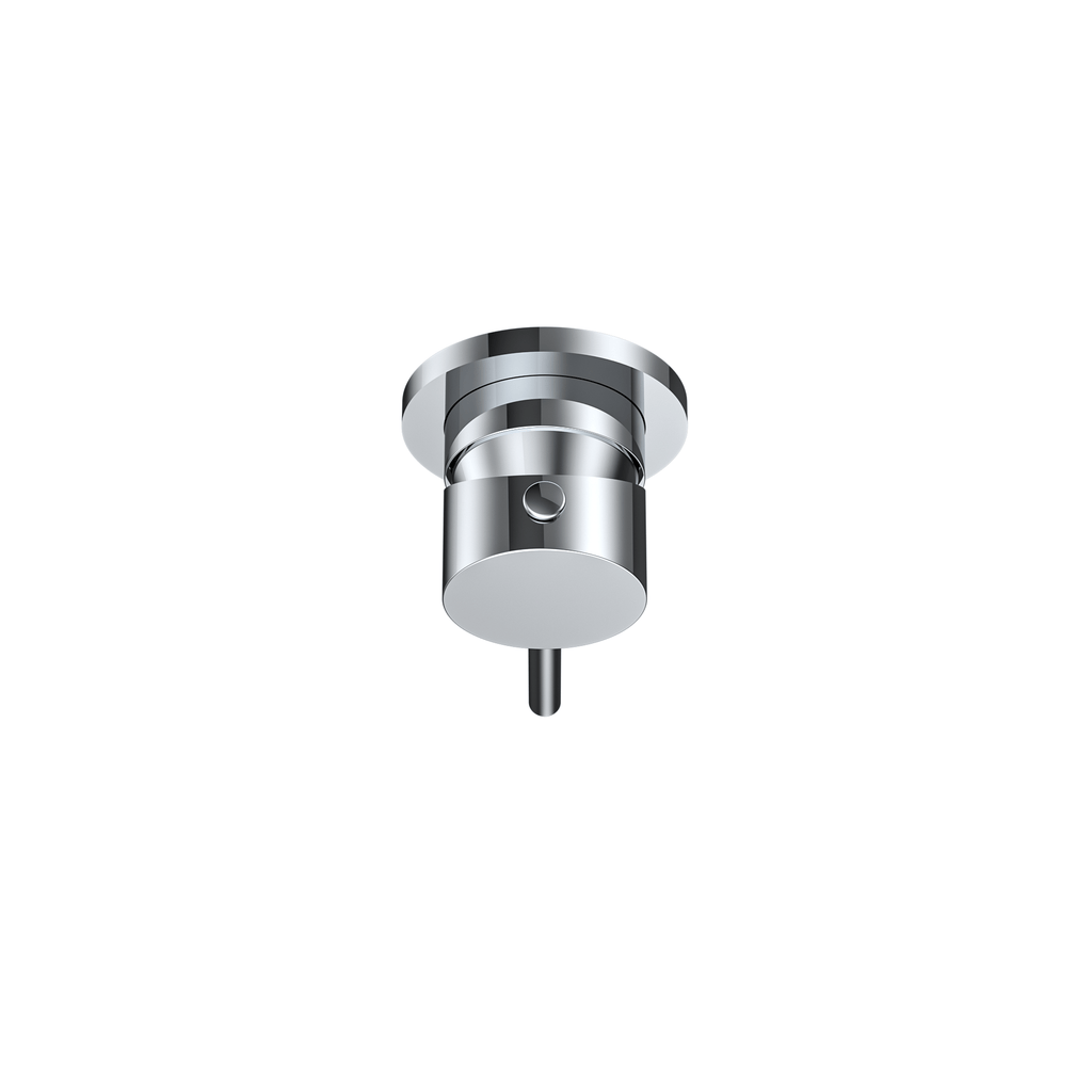MELA RONDO Wall Mixer in Chrome, view 3