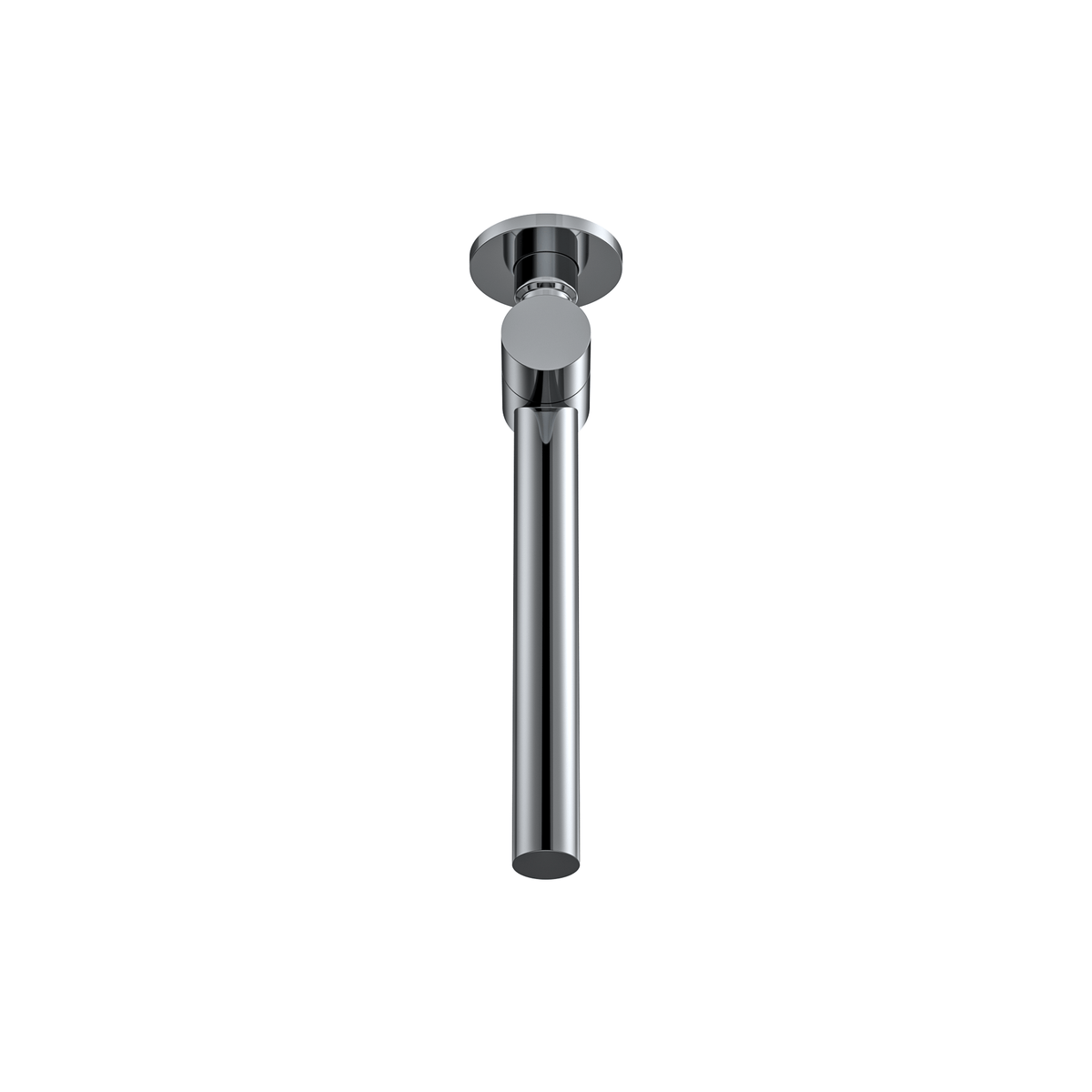 MELA RONDO Swivel Wall Spout in Chrome, view 3