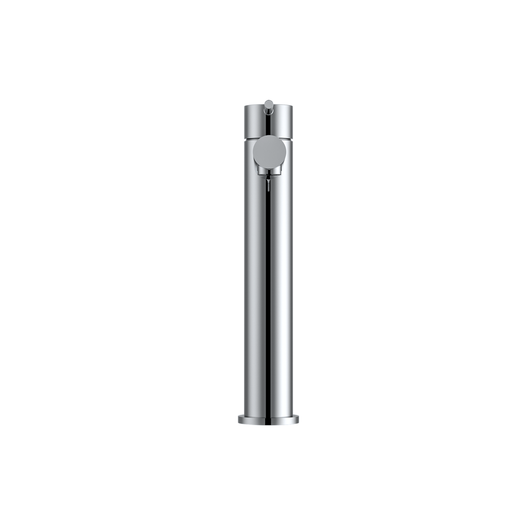 MELA RONDO Tall Basin Mixer in Chrome, view 2