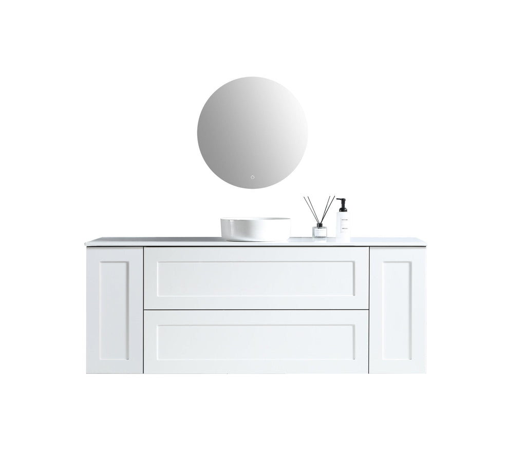 MELA SHAKER 1500 Wall Hung Vanity with 2 Doors & 2 Drawers