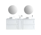 MELA SHAKER 1800 Wall Hung Vanity with Door & 4 Drawers