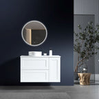 MELA SHAKER 900 Wall Hung Vanity with Door & Drawers, view 2