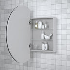 MELA SURI 800 Round Mirror Cabinet, view 2