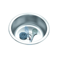 MELA TRITON 430 Polish Stainless Steel Sink Round
