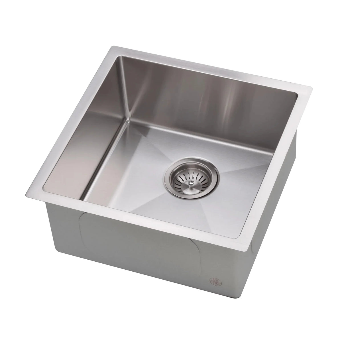 MELA TRITON 450 Single Sink in Stainless Steel, view 2