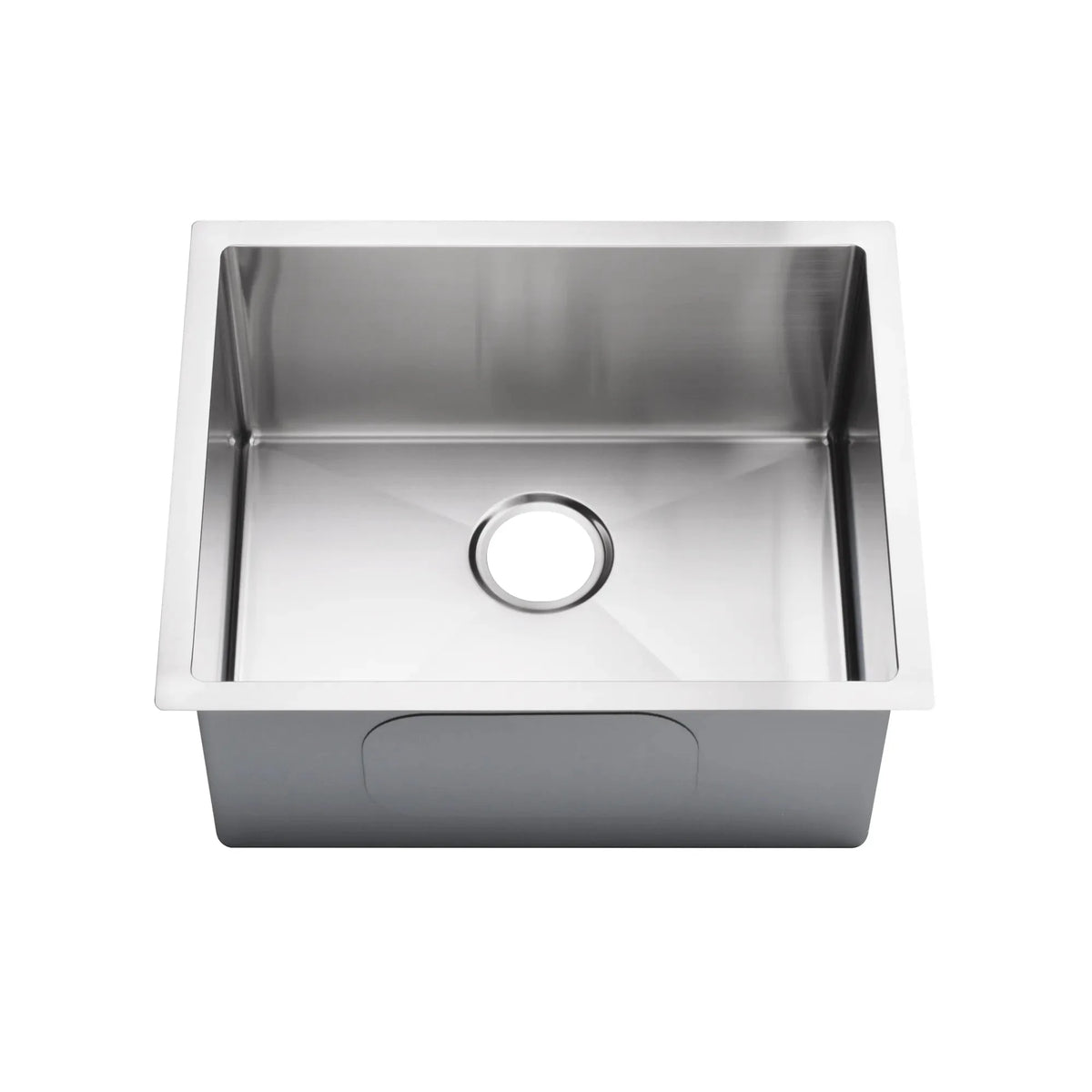 MELA TRITON 550 Single Sink in Stainless Steel, view 2